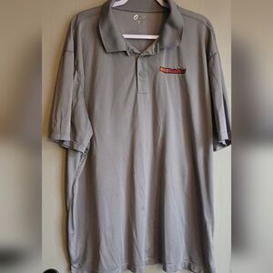 AUTOZONE Gray Men's Polo Shirts Lot Of 3.